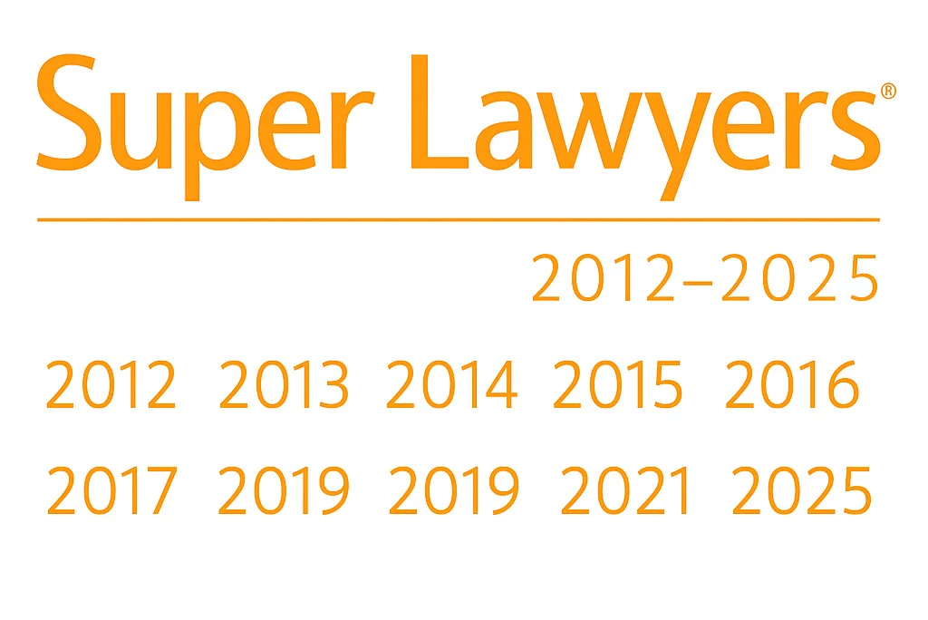 Premio Super Lawyers 2012–2025 - Abogados laborales destacados en Nueva York